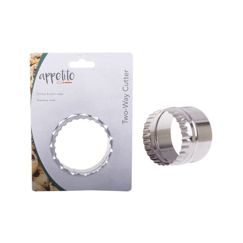 Appetito Scone Cutter Plain & Crinkle
