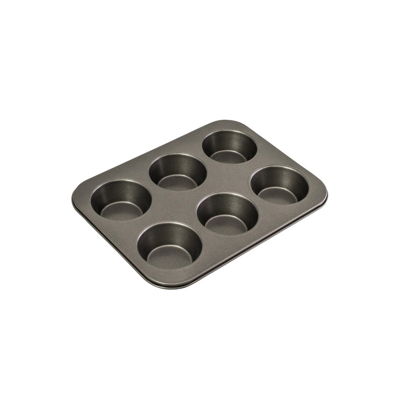 Bakemaster 6 Cup Muffin Pan Large