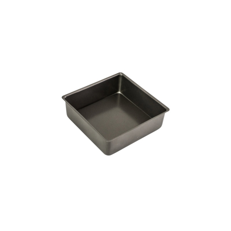 Bakemaster Loose Base Deep Cake Pan Square 20cm