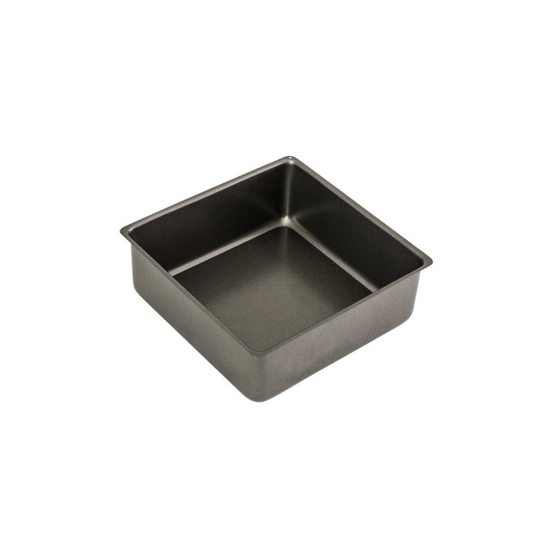 Bakemaster Loose Base Deep Cake Pan Square 23cm