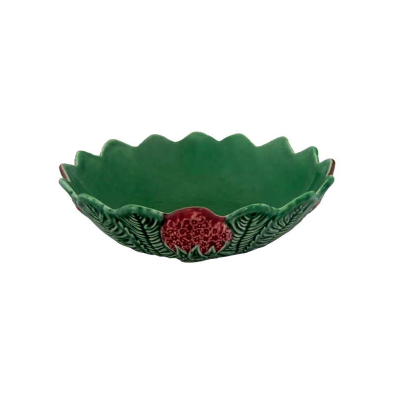 Bordallo Pinheiro Strawberries Salad Bowl 23.5cm