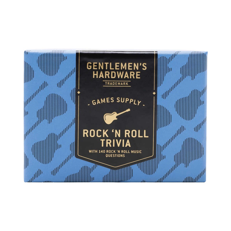 Gentlemen's Hardware Rock n' Roll Trivia