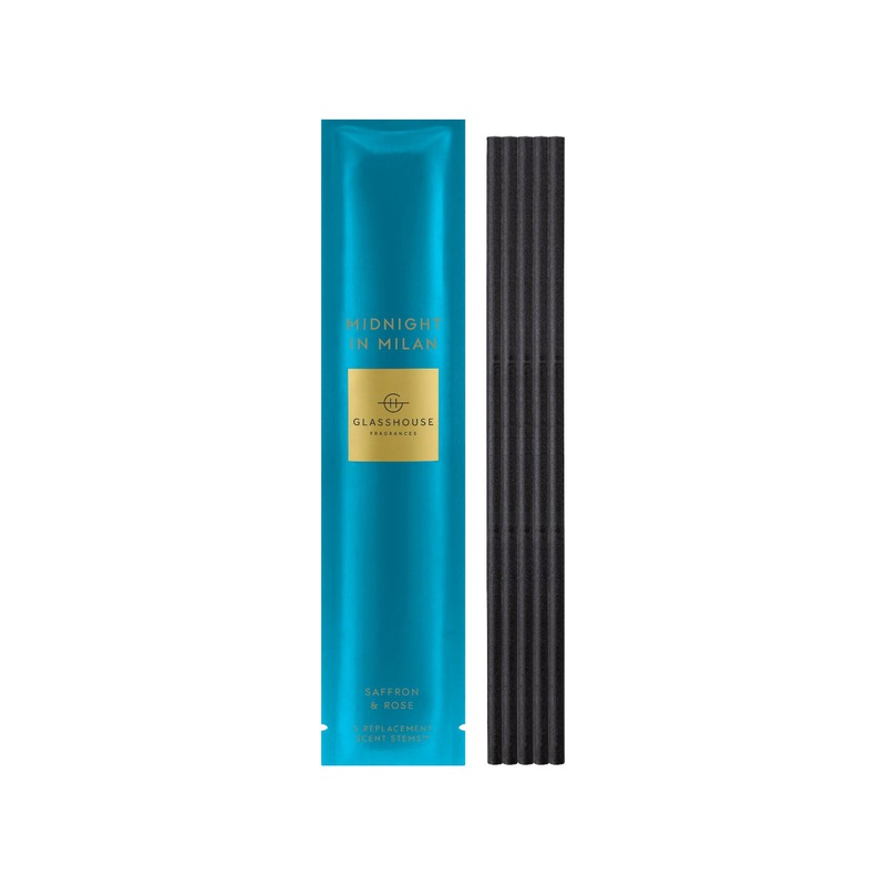 Glasshouse Fragrances Midnight in Milan Replacement Scent Stems