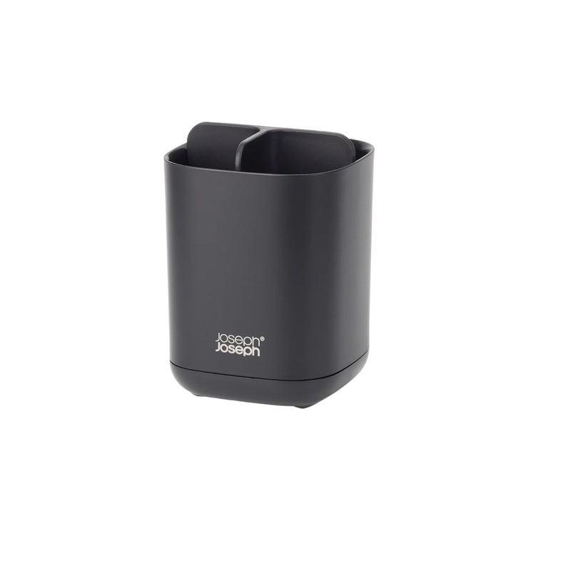 Joseph Joseph EasyStore Toothbrush Holder Matte Black