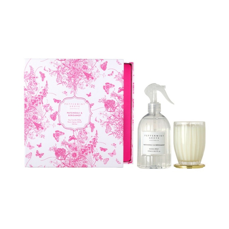 Peppermint Grove Australia Limited Edition Candle & Room Spray Gift Set
