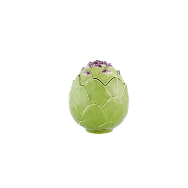 Bordallo Pinheiro Artichoke Box Green 17cm