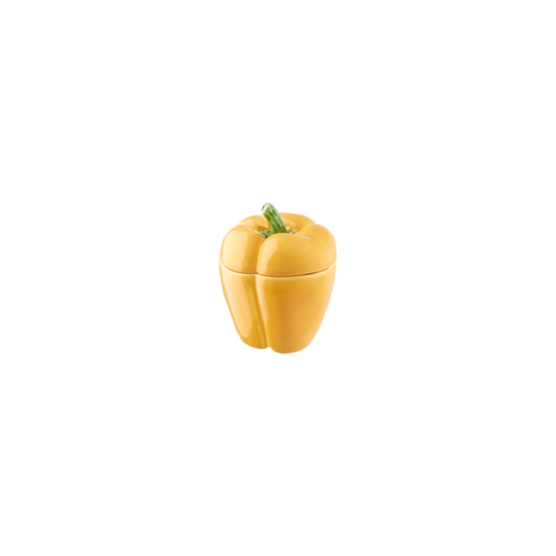 Bordallo Pinheiro Pepper Box Yellow 12.5cm