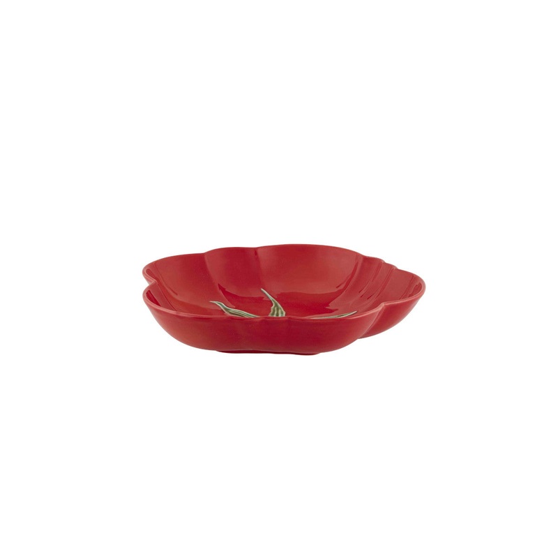 Bordallo Pinheiro Tomato Pasta Plate Red 25cm