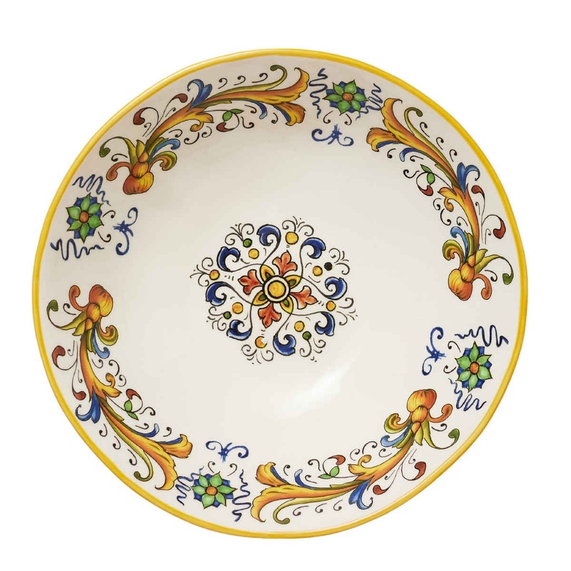 Ceramiche Cuore Deruta Irregolare Round Platter 39cm
