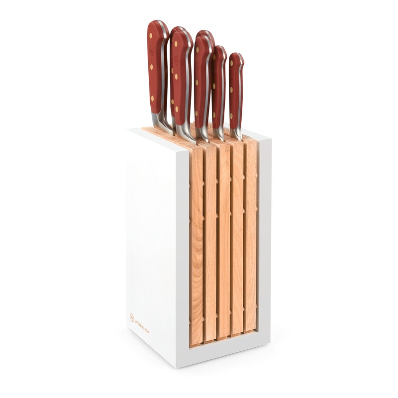 Wusthof Classic Colour Tasty Sumac Knife Block 8 Pieces