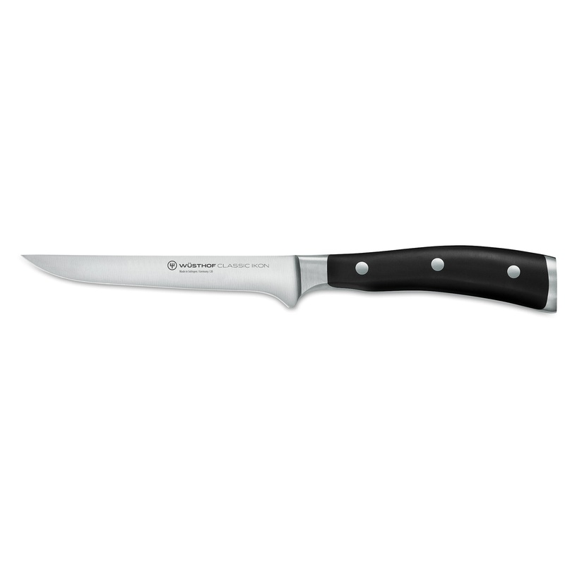 Wusthof Classic Ikon Black Boning Knife 14cm