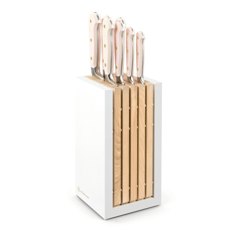Wusthof Classic Pink Himalyan Knife Block 8 Pieces