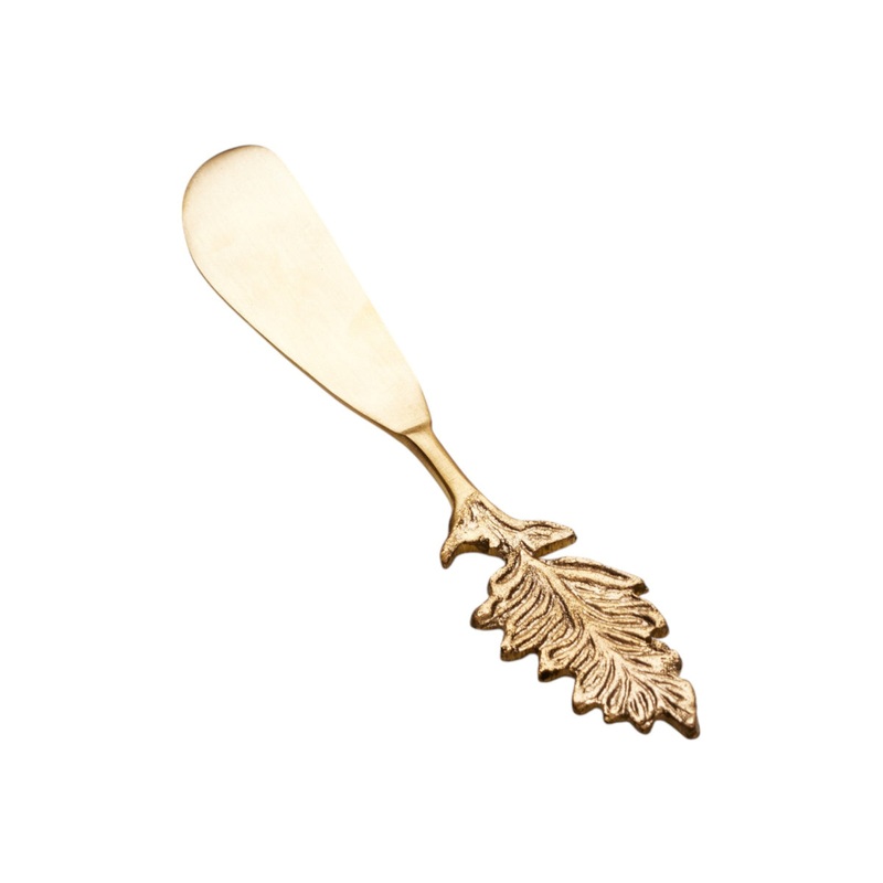 Epicurean Cuisine Feather Spreader Brass