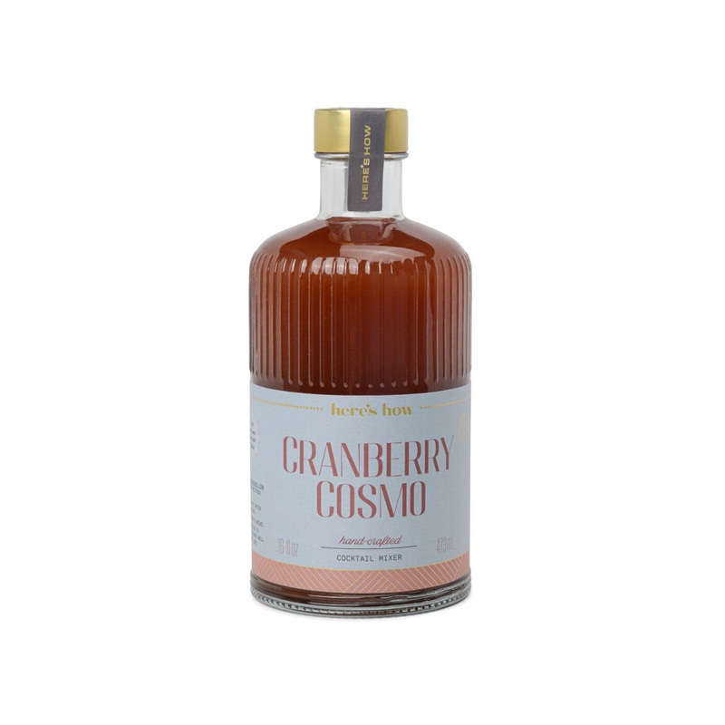 Here's How Cranberry Cosmo Non-Alcoholic Mixer 16oz