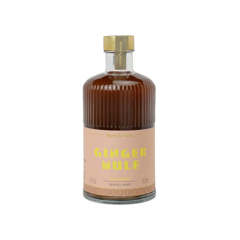 Here's How Ginger Mule Non-Alcoholic Mixer 16oz