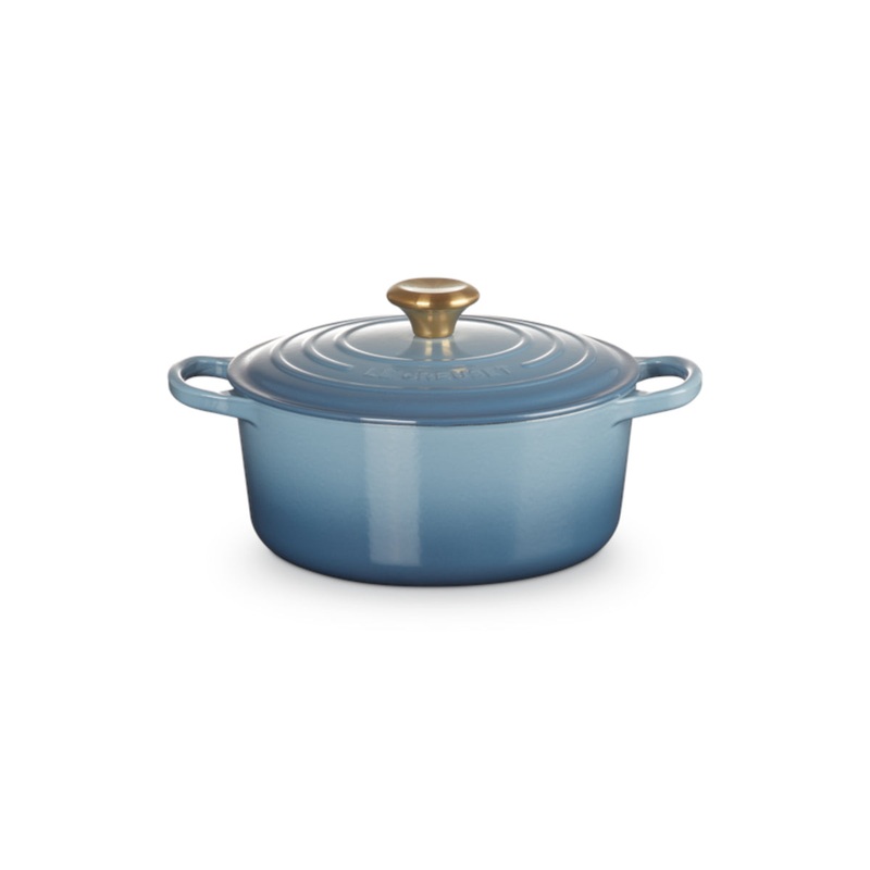 Le Creuset Signature Round Casserole Chambray 24cm (4.2L)