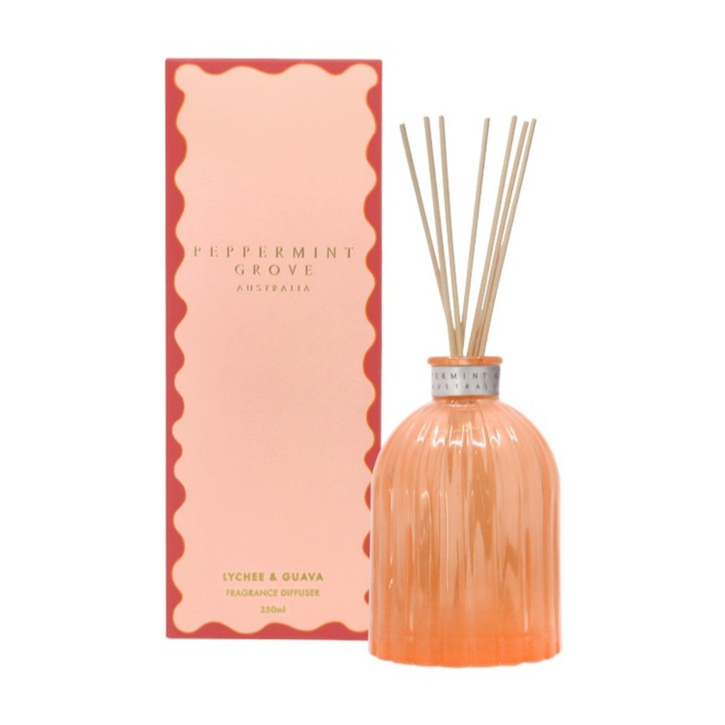 Peppermint Grove Australia Lychee & Guava Diffuser Limited Edition 350ml