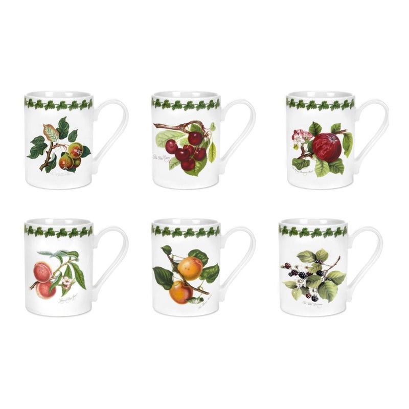 Portmeirion Pomona Coffee Mug Assorted 280ml (price per item)