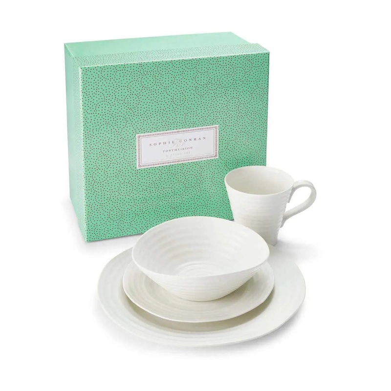 Portmeirion Sophie Conran Place Setting White 4 Piece