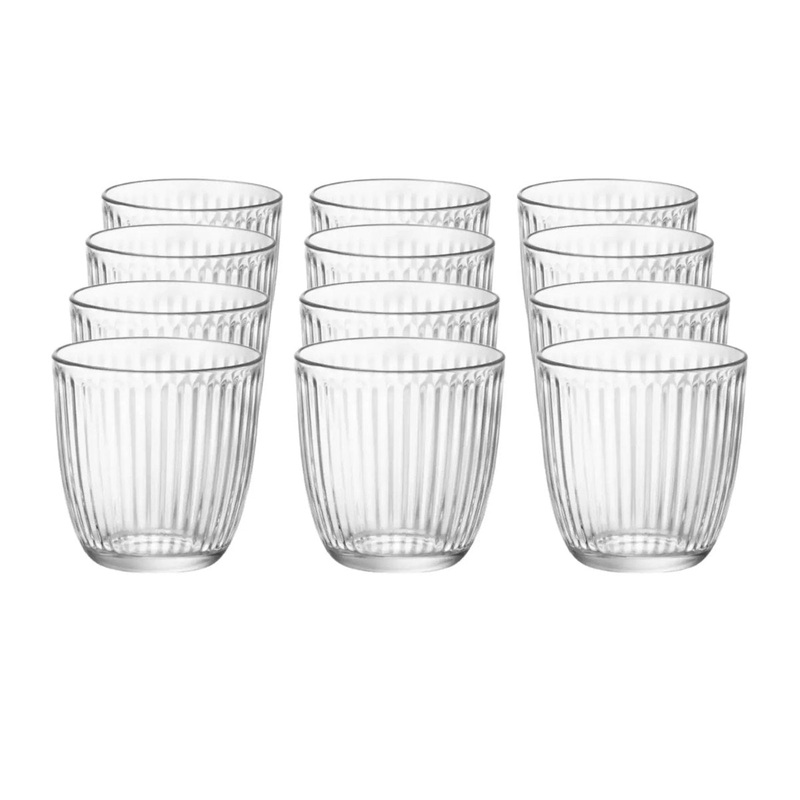 Bormioli Rocco Line Tumbler Glass 290ml (Set of 12)