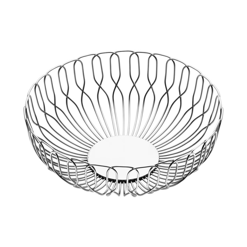 Georg Jensen Alfredo Stainless Steel Bread Basket Large