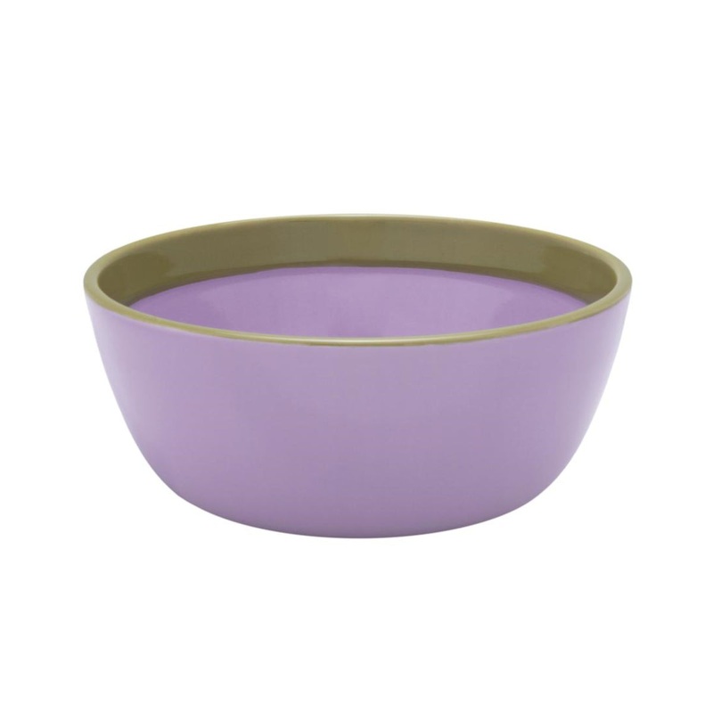 Iittala Play Bowl Lilac / Olive 19cm