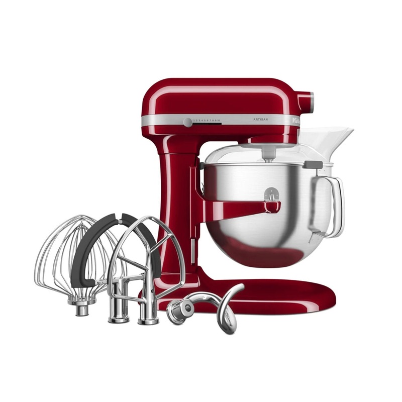 KitchenAid KSM70 Mixer Bowl Lift Empire Red