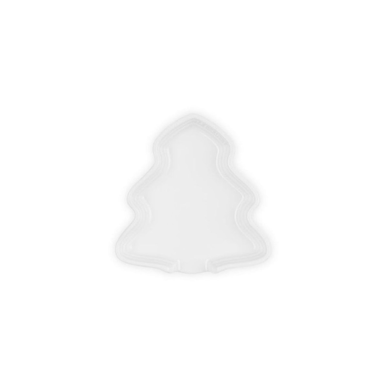 Le Creuset Noel Spoon Rest White 14cm
