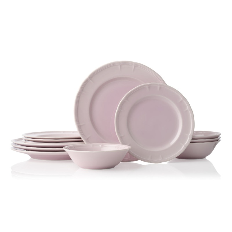 Noritake Provence Dinner Set in Rose 12 Piece