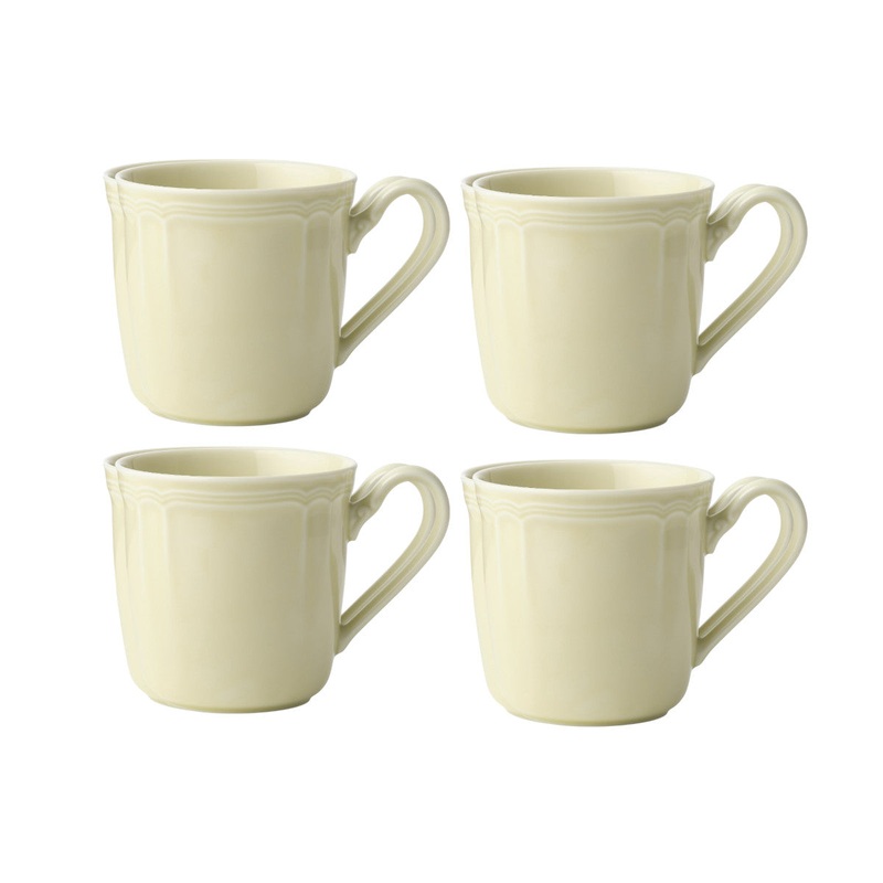 Noritake Provence Fine Porcelain Mug Citron Set of 4 (290ml)