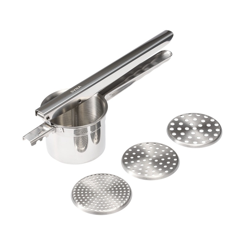 SVNA 3 in 1 Stainless Steel Potato Ricer