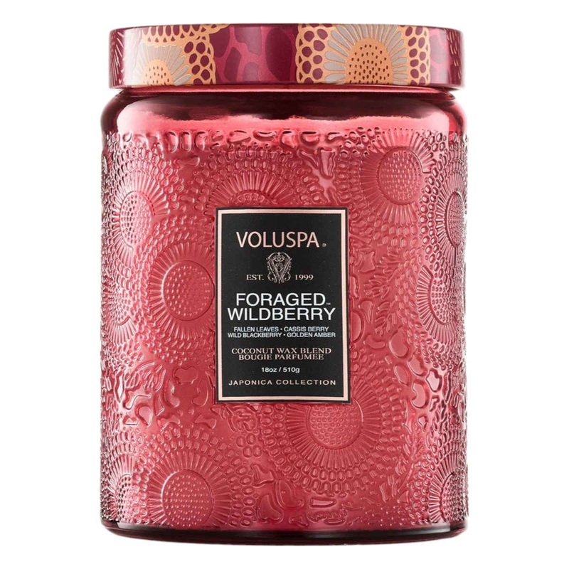 Voluspa Foraged Wildberry 100 Hour Candle