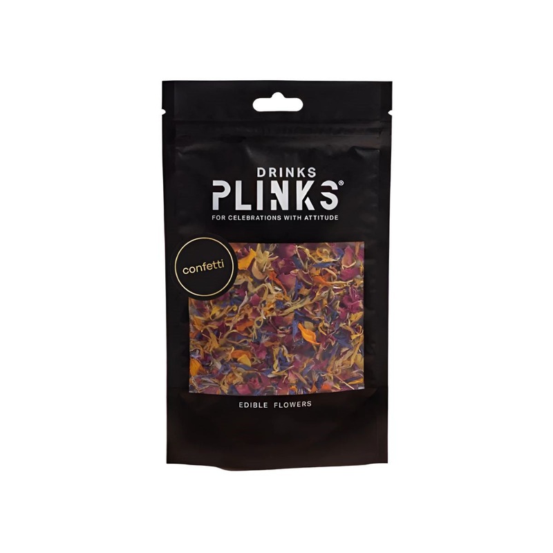 Drinks Plinks Edible Flowers Cool Confetti