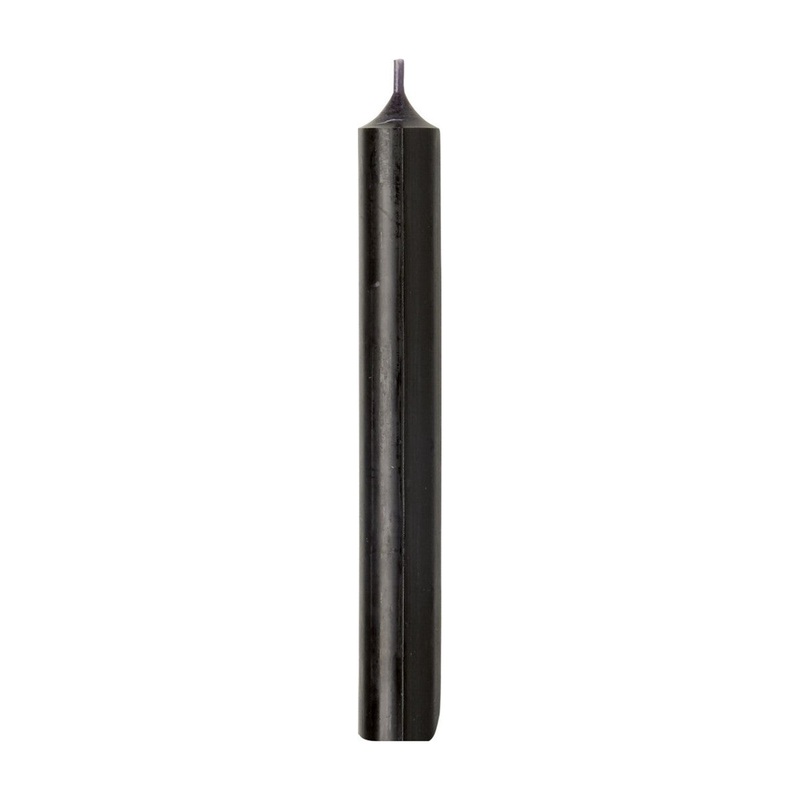 Ideal Home Range Dinner Candle Black 18cm