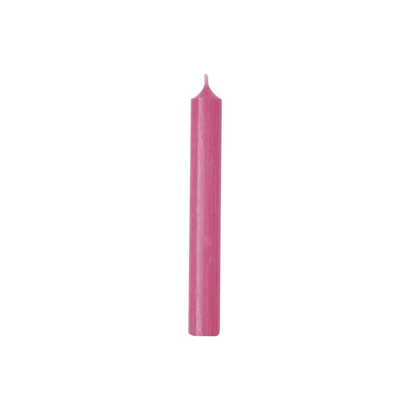 Ideal Home Range Dinner Candle Pink 18cm
