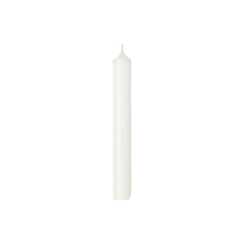Ideal Home Range Dinner Candle White 18cm