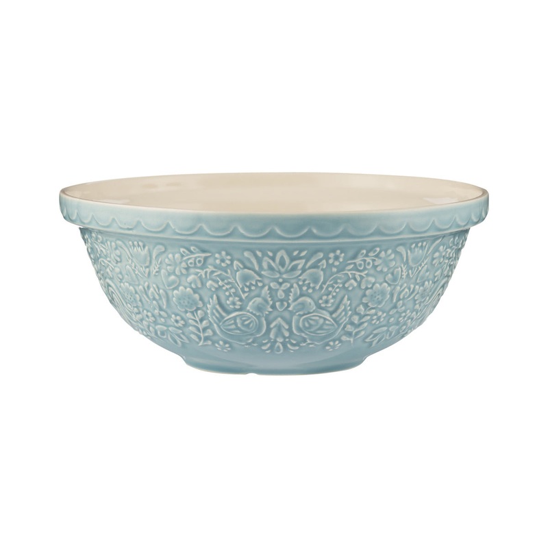 Mason Cash Home to Roost Mixing Bowl Blue 2.7L