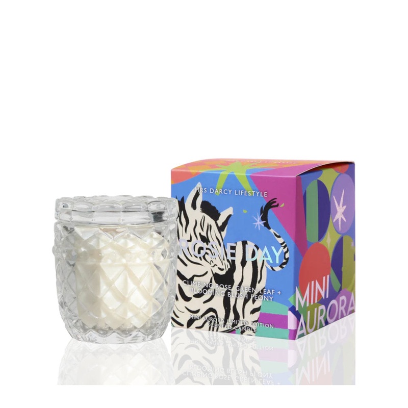 Mrs Darcy Mini Aurora Rosie Day Scented Candle 80g
