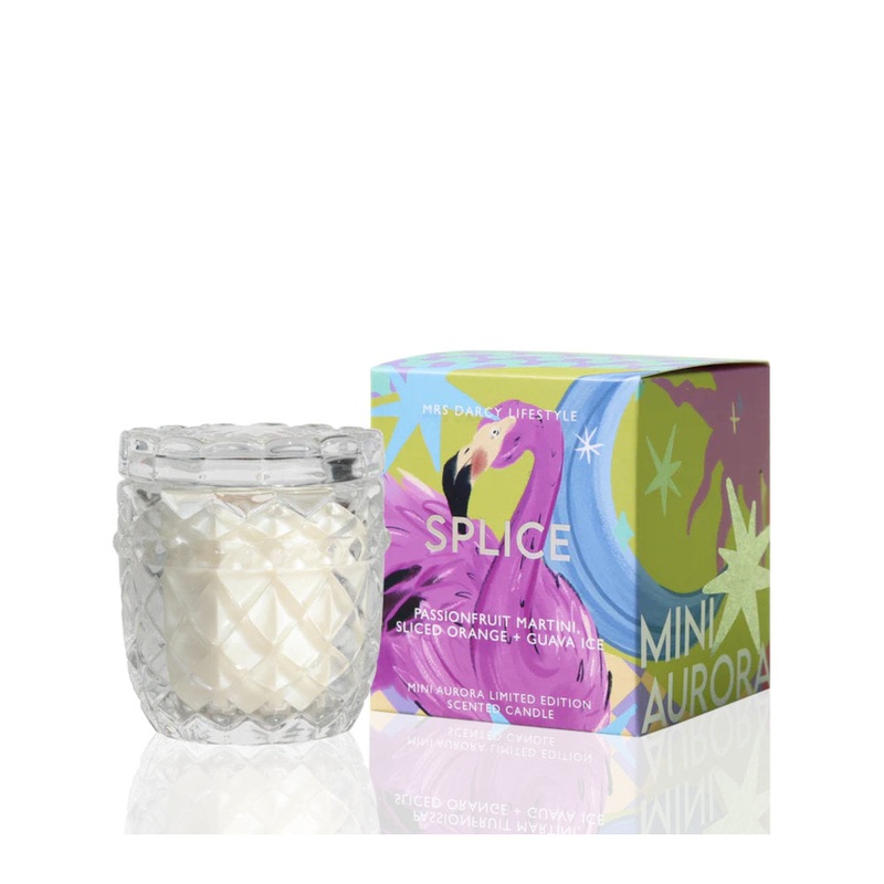 Mrs Darcy Mini Aurora Splice Scented Candle 80g