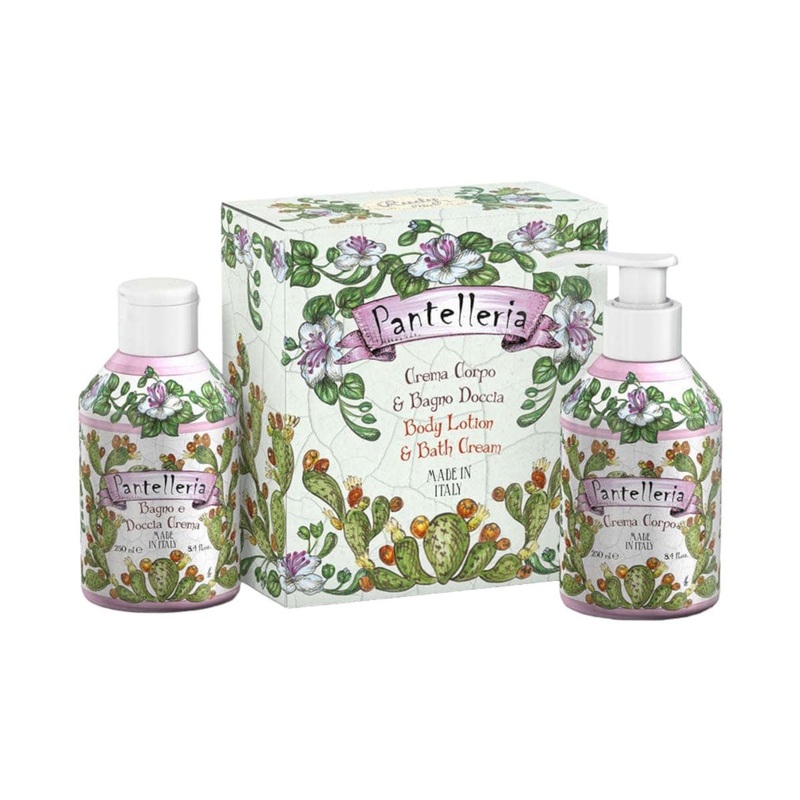 Rudy Profumi Pantelleria Bath & Shower Gel & Body Cream Gift Set 250ml