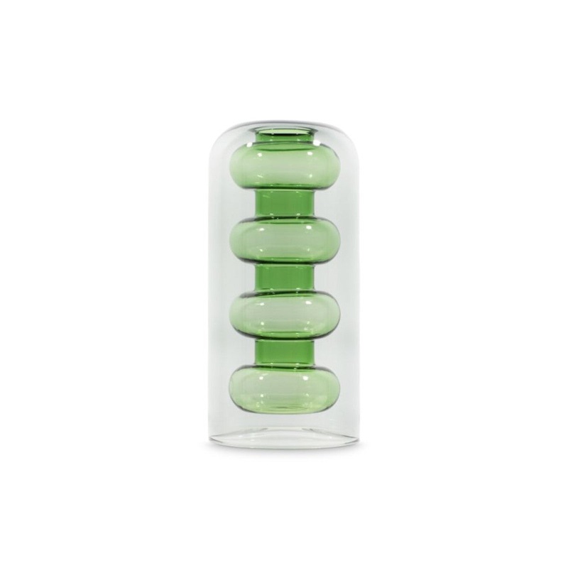Tom Dixon Bump Vase Tall Green