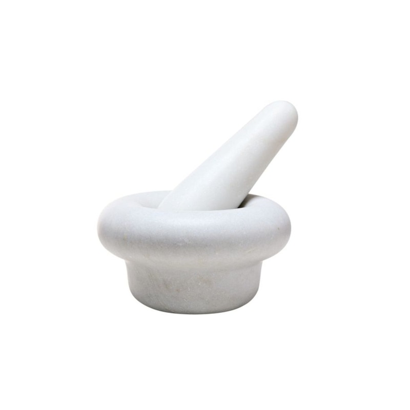 Tom Dixon Stone Mortar & Pestle White