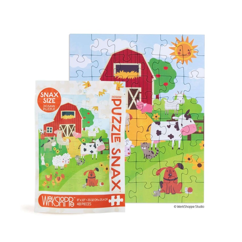 WerkShoppe Farm Life Snax Puzzle 48 Piece