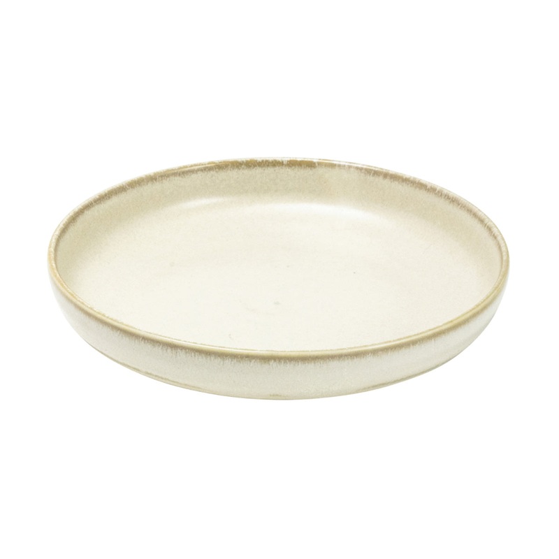 Concept Japan Wabisabi High Edge Plate Pearl White