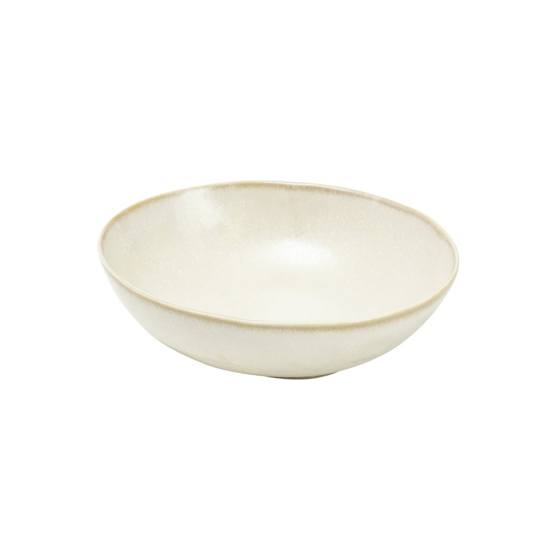 Concept Japan Wabisabi Oval Bowl Medium Pearl White