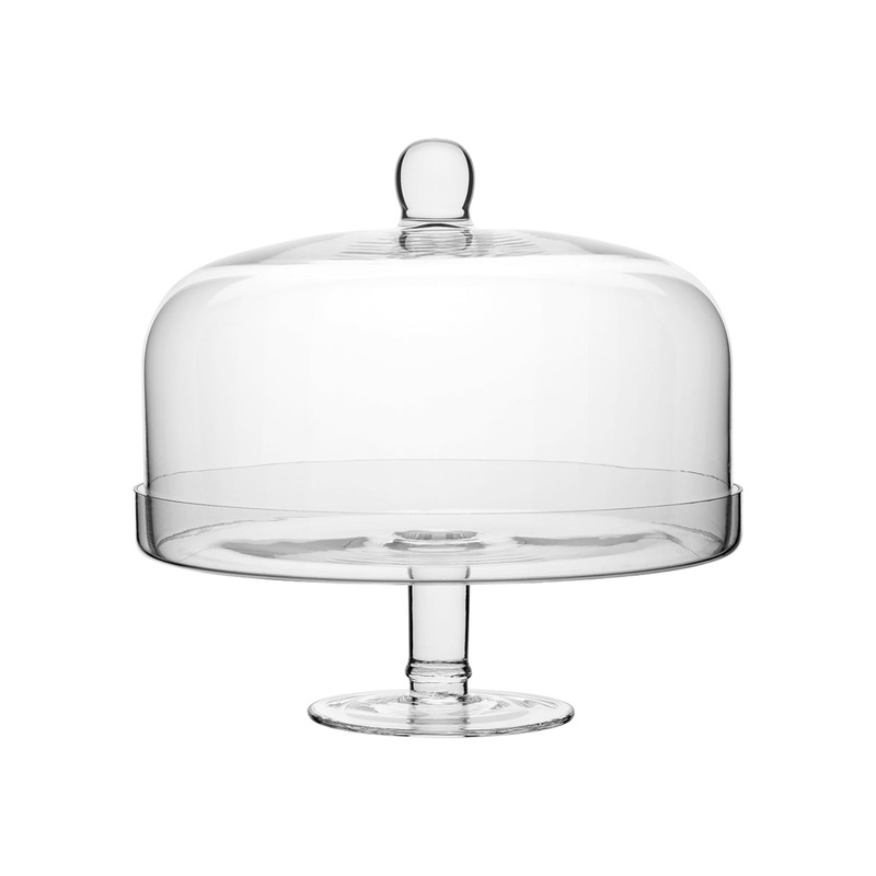 Ecology Classic Cake Stand with Dome 28cm