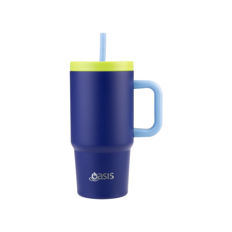 Oasis Junior Commuter Tumbler Peacock Blue 700ml