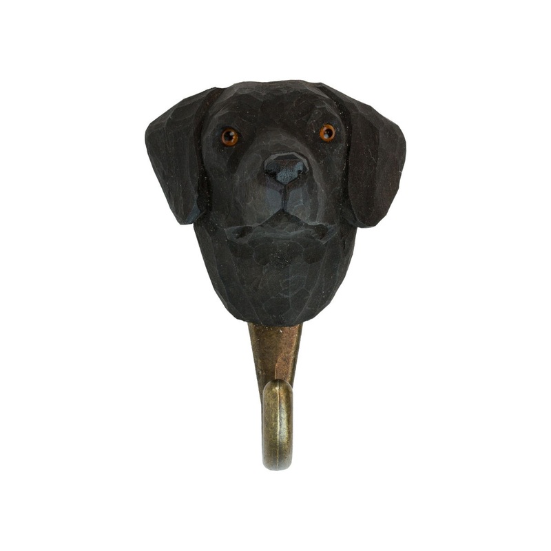 Wildlife Garden Labrador Retriever Hook Black