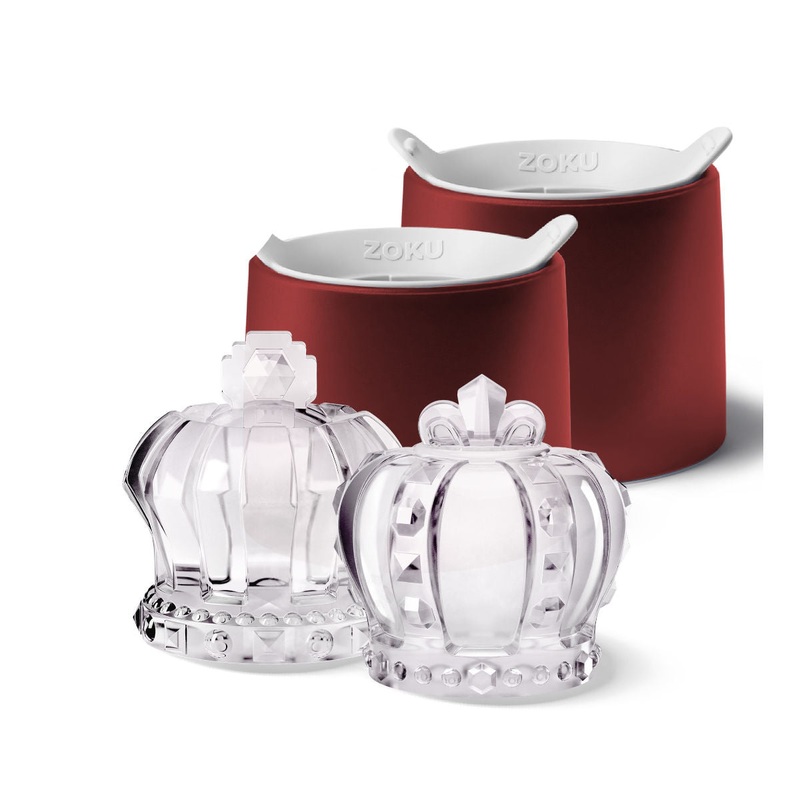 Zoku Crown Ice Moulds 17x10cm (Set of 2)