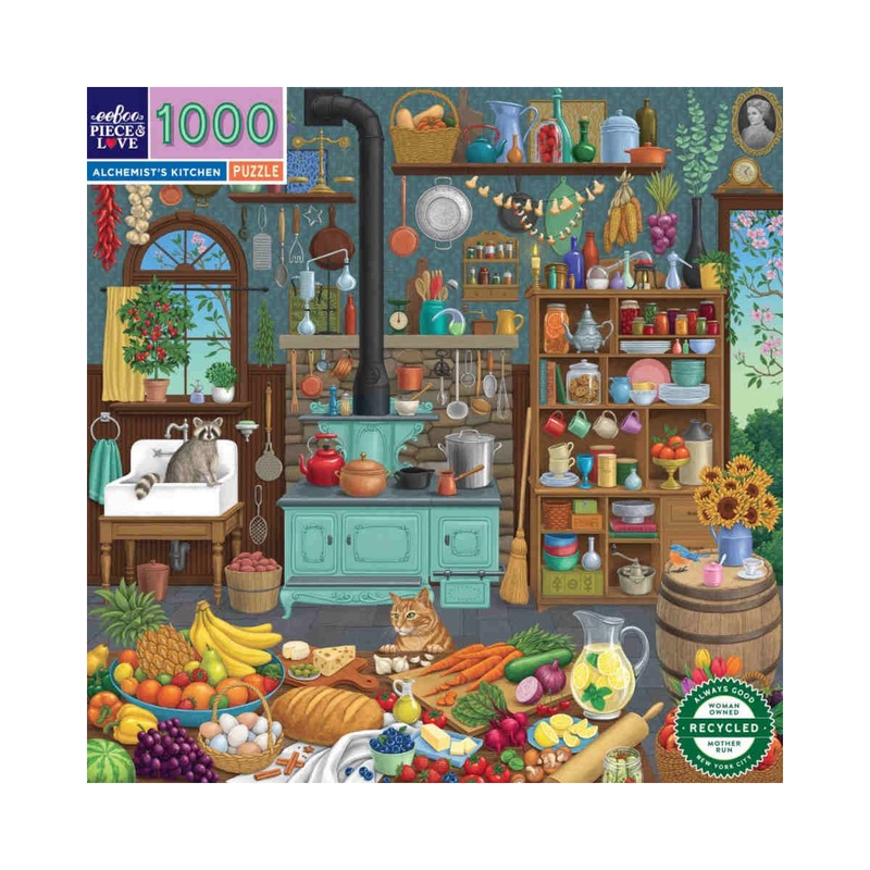 eeBoo Alchemists Kitchen Puzzle 1000 Pc